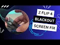 Samsung Galaxy Z Flip 4 5G Blackout Screen Quick Fix Guide