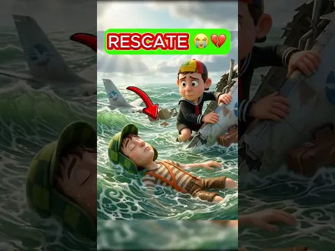 PARTE 2️⃣: KIKO RESCATA AL CHAVITO PERO SUCEDE ALGO FEO 😭🌊💔
