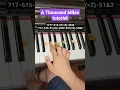Download Lagu A Thousand Miles Vanessa Carlton - Piano Tutorial