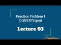 L03 Practice Problem 1 - DQUERY SPOJ SQRT Mo s Algorithm CodeNCode