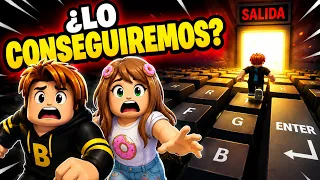 😱INTENTAMOS ESCAPAR DEL TECLADO MÁS SATISFACTORIO DE ROBLOX