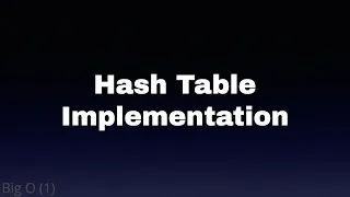 HashTable Implementation
