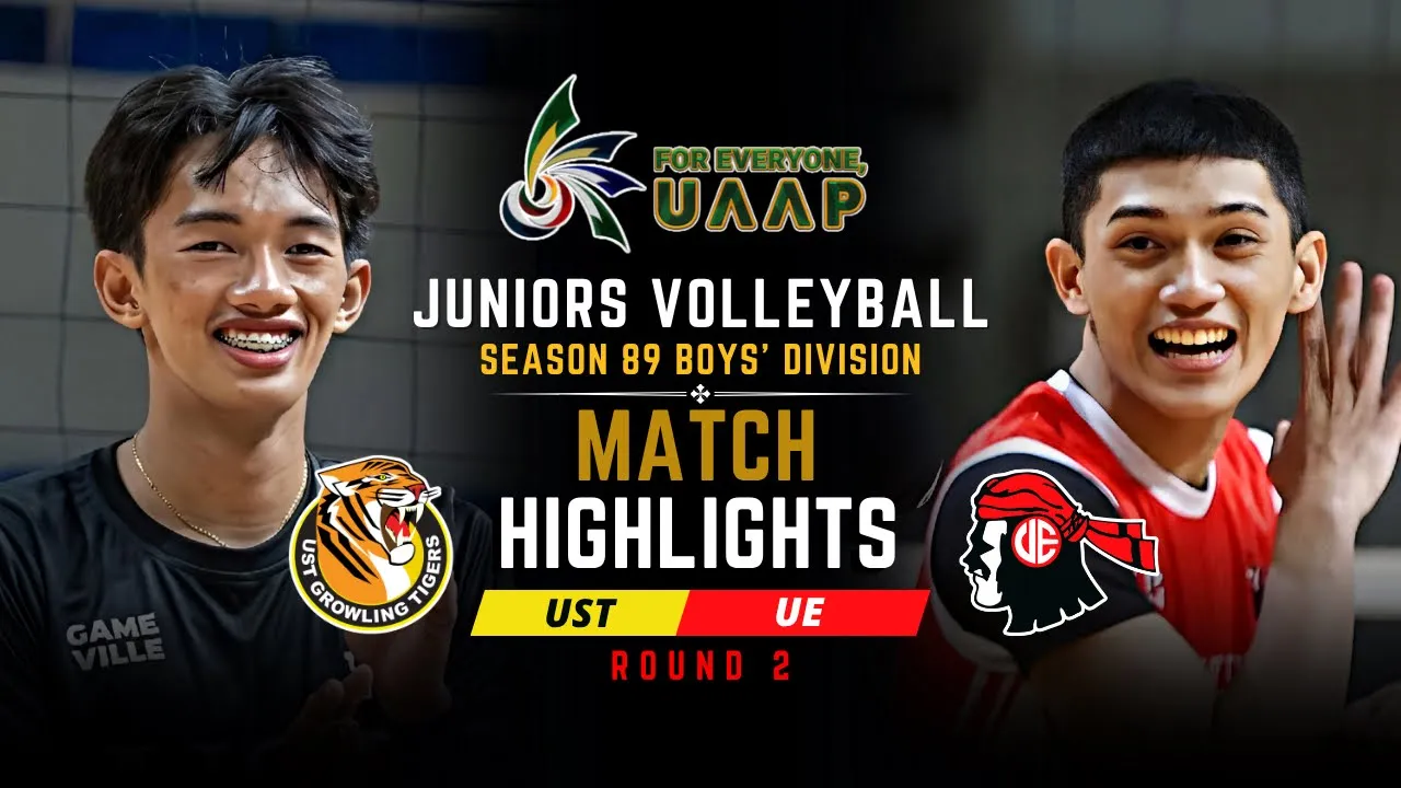 UST VS. UE ROUND 2 Full Game Highlights | UAAP Season 89 Boys' High School Volleyball