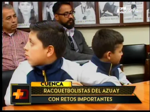 Racquetbolistas del Azuay con retos importantes