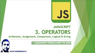 Javascript Operators Javascript Tutorial Series