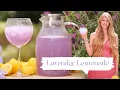 Lavender Lemonade How to Make Recipe Summer Cocktail