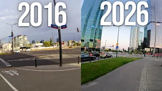 Jak przez 10 lat zmieniła się Warszawa?