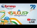Download Lagu 79th Independence day celebration live | Karunya University | Coimbatore