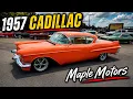 Test Drive 1957 Cadillac Series 62 Coupe SOLD 34 900 Maple Motors