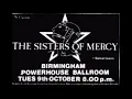 Download Lagu Sisters of Mercy - Powerhaus Ballroom,  Birmingham 9th October 1984