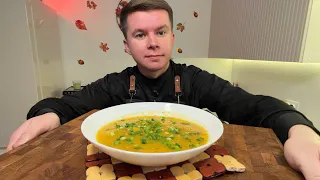Суп-пюре из кабачка с индейкой / Просто и очень вкусно / Дима Раймер 