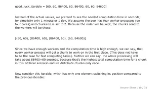 PYTHON multiprocessing Understanding logic behind chunksize