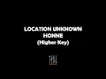 Download Lagu Location Unknown - HONNE (Higher Key Karaoke)
