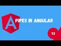 Pipes Angular 11 What are pipes in Angular Angular Tutorial NSCODE