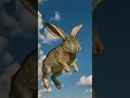 Download Lagu What if a rabbit could fly… using its ears? 🐰✨ #shorts #viral #rabbit