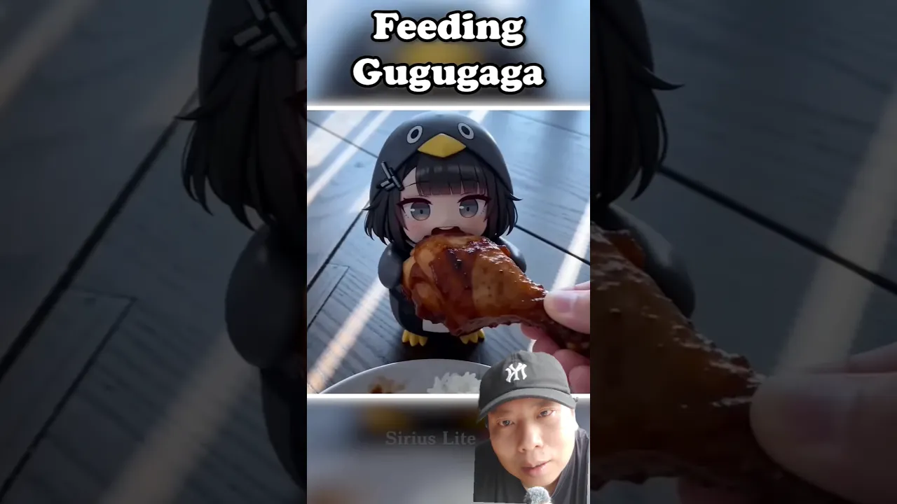 Tcat Cho Gugu Gaga ăn mì