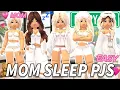 Cozy Mom PAJAMA PJ SETS Outfit Codes For Berry Avenue