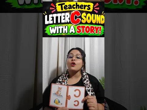 Letter C Sound /c/ with a Short Story | Easy Phonics Lesson for Teachers #shorts