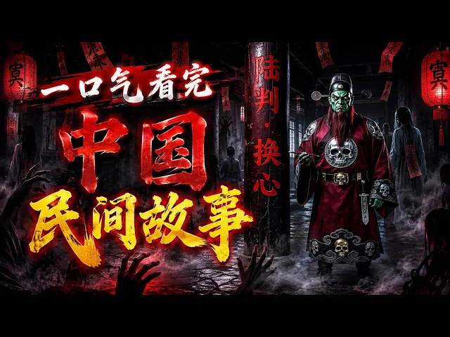 一口气看完丨聊斋之陆判换心(视频含恐怖元素和音效,谨慎观看)