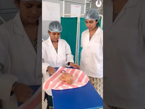 How to Swaddle a new Born Baby | new part | Health Sector #Shorts #Nursing