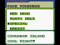 Japanese Pokemon Crystal but it s fake news arbitrary code execution