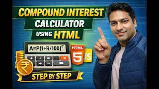 Compound Interest Calculator Using HTML Simple Project