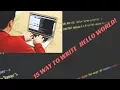 15 Programming Language to say Hello World in 5 mins