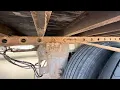How to do a DOT Inspection on a 53 dry van semi-trailer with full air brakes for CDL test