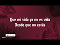Víctor Manuelle - Tengo Ganas (Letra)