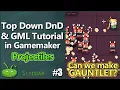 Top Down DnD GML Tutorial in Gamemaker Projectiles