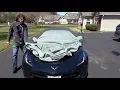 How to put on and take off a car cover