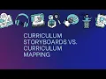 Curriculum Storyboarding vs Curriculum Mapping with Heidi Hayes Jacobs