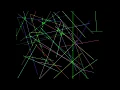 Visualization of Sweep Line Intersections search by Bentley-Ottmann algorithm