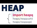 Heapq Module And Priority Queue Binary Heap Python Tutorials