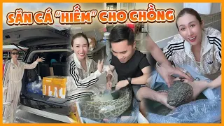 Chồng giận nên em Như quyết định mua cá tặng chồng
