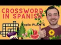 Spanish Live Crossword PLANTS