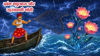 दबंग मछुआरा और रहस्यमयी मोती | Hindi Animated Drama | Village Adventure Story | Koo Koo TV