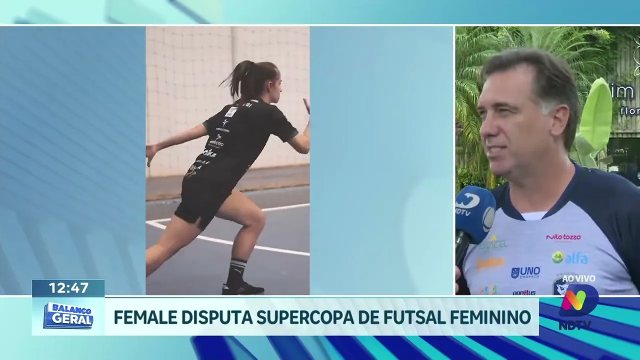 Female se prepara para a Supercopa de Futsal Feminino na próxima semana