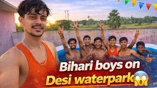 gaon me desi swimming pool tube me full masti 