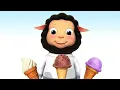 Ice Cream Song | Nursery Rhymes for Babies by LittleBabyBum - ABCs and 123s