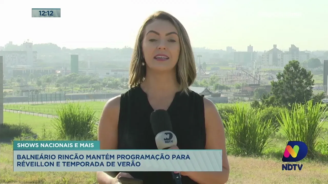 Balneário Rincão mantém programação para réveillon e temporada de verão
