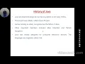 Session-I - History of Java