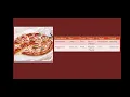 Pizza order python