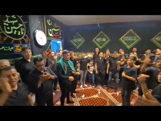 ⁣شب نهم محرم فاطمیه نایمیخن ۲۰۲۵