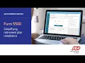 ADP Form 5500