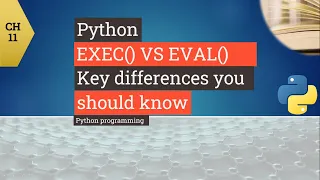 Python tutorial - Python exec