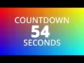 54 sec TIMER - 54 seconds COUNTDOWN