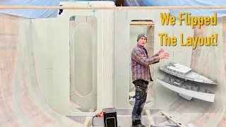 Big Design Change: Flipping The Interior Layout – Ep. 428 RAN Sailing