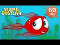 Download Lagu KIRMIZI BALIK (1 SAAT KESİNTİSİZ) | Bebek Şarkıları | Çocuk Şarkıları | Sevimli Dostlar | Adisebaba