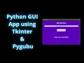 URL Shortner Desktop App using Python Tkinter Pygubu Designer Shiburaj